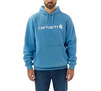 Carhartt Sweatshirt Signature Logo Midweight Sweatshirt New Navy