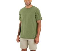 Carhartt T-shirt a maniche corte da Uomo Carhartt Lwd Relaxed Fit, Verde, XXL