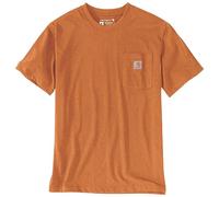 Carhartt T-shirt a maniche corte, vestibilità comoda, modello K87, modello K87, da Uomo, Arancione, L