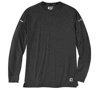 Carhartt Workwear Felpa a maniche lunghe Lightweight Durable Relaxed Fit nero-grigio XL Uomo