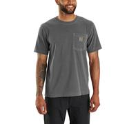 Carhartt T-shirt da uomo a maniche corte leggera con tasca tinta in capo, Ombra, L