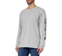 Carhartt Logo, felpa S male Grigio Chiaro