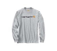 Carhartt EMEA Workwear Signature Graphic Core Logo Longsleeve, grigio, taglia 2XL