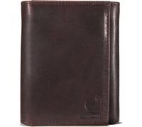 Carhartt Trifold Oil-Tan, portafoglio male Marrone Scuro