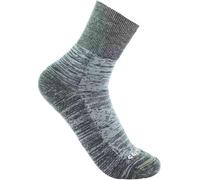 Carhartt Twin Knit Midweight Crew Calzini da donna, grigio, Taglia L