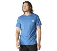 Carhartt Force Relaxed-Fit, maglietta L male Blu (Ho5)