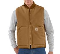 Carhartt V01 Firm Duck, gilet S male Marrone Chiaro