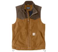 Carhartt Vest Montana Rugged Flex Relaxed Fit Duck Gilet, Marrone, M Uomo