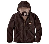 Carhartt - Washed Duck Sherpa Lined Jacket - Giacca tempo libero L marrone