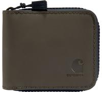Carhartt Water Repellent Zipper, portafoglio Taglia unica male Marrone Scuro