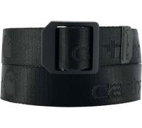 Carhartt Nylon Webbing Ladder Lock Cintura, nero, taglia L