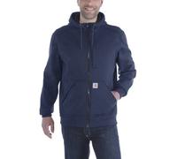 Carhartt, Felpa Wind Fighter®, Relaxed Fit, media pesantezza, Full-Zip Uomo, Blu navy, L