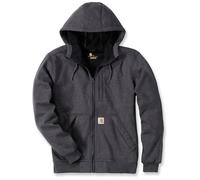 Carhartt Wind Fighter Zip Felpa con cappuccio, grigio, taglia L
