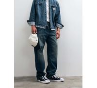 Carhartt WIP Aaron jeans regular fit affusolati blu lavaggio scuro W28