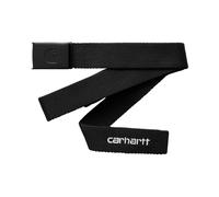 Carhartt Wip, ,Accessories ,Uomo ,Nero ,ONE SIZE Cintura Logo Marrone per Outfit Casual