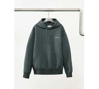 Carhartt WIP - Alda - Felpa grigio scuro oversize con cappuccio-Nero M
