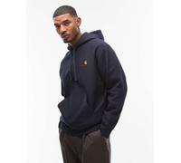 Carhartt WIP - American Script - Felpa con cappuccio blu navy 2XL