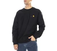 Carhartt Wip American Script - Felpa Girocollo Uomo Nera