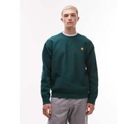 Carhartt WIP - American Script - Felpa verde S