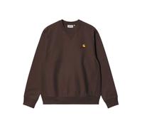 Carhartt Wip - American Script Sweatshirt - - Sweatshirts & Hoodies - Uomo - Marrone - L