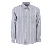 Carhartt Wip - Beale Striped Cotton Shirt - -Shirts -Uomo -Blu -M