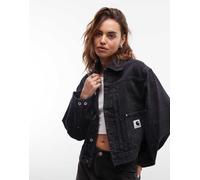 Carhartt WIP - Belmar - Giacca in denim con motivo pitonato scuro-Nero S