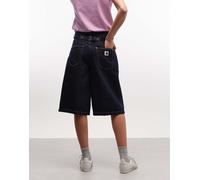 Carhartt WIP - Belmont - Pantaloncini slavati con cinturino regolabile sul retro-Blu S
