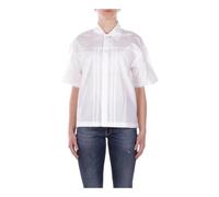 Carhartt Wip, ,Blouses & Shirts ,Donna ,Bianco ,XS Camicia con Chiusura a Bottoni