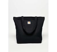 Carhartt WIP - Borsa shopping nera in tela con grafica-Nero One Size
