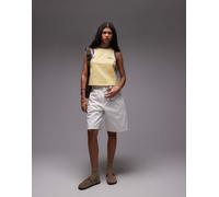 Carhartt WIP - Brandon - Pantaloncini di jeans ampi bianchi-Bianco M