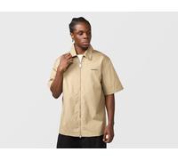 Carhartt WIP Camicia a maniche corte con zip, beige L,XL,M