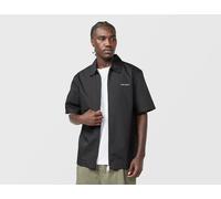 Carhartt WIP Camicia a maniche corte con zip, nero XL,L,M,S