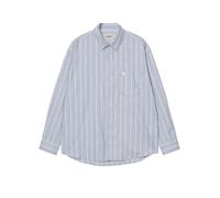 Carhartt WIP - Beale - Camicia a maniche lunghe blu a righe L