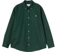 Carhartt WIP - Camicia in cotone biologico - L/S Og Madison Shirt Dark Scarab per Uomo in Cotone - Taglia S - Verde