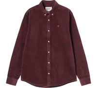 Carhartt WIP - Camicia in velluto a coste - L/S Madison Cord Shirt Amarone per Donne in Cotone - Taglia S - Bordeaux