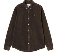 Carhartt WIP - Camicia in velluto a coste - L/S Madison Cord Shirt Tobacco per Donne in Cotone - Taglia S - Marrone