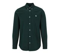Carhartt WIP - Camicia a maniche lunghe - L/S Madison Shirt Dark Fir / Wax per Uomo - Taglia S - Verde