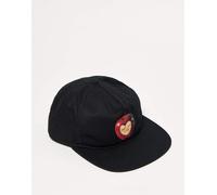 Carhartt WIP - Cappellino nero con grafica di mela One Size