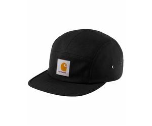 Carhartt WIP - Cappello con visiera piatta - Backley Cap Black per Uomo in Cotone - Nero