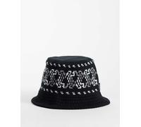 Carhartt WIP cappello da pescatore lavorato a maglia Bricky Man nero One Size
