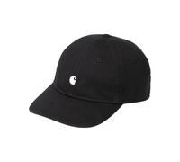 Carhartt WIP - Cappello in twill di cotone - Madison Logo Cap Black White per Uomo in Cotone - Nero