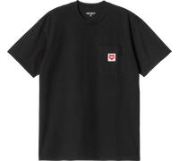 Carhartt WIP Pocket Heart Men's T-Shirt Ref. I032128-1V2XX Colore Nero Taglia S