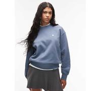 Carhartt WIP - Casey - Felpa color blu slavato L