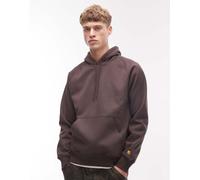 Carhartt WIP - Chase - Felpa con cappuccio marrone cioccolato scuro XL