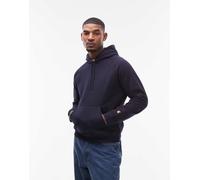 Carhartt - Felpa in Cotone - Hooded Chase Sweat Dark Navy / Gold per Uomo - Taglia M - Blu navy
