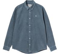 Carhartt WIP - Chemise en velours côtelé - L/S Madison Cord Shirt Angelite / Angelite per Uomo - Taglia M - Blu