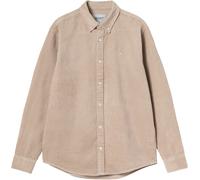 Carhartt WIP - Chemise en velours côtelé - L/S Madison Cord Shirt Wall / Wall per Uomo - Taglia L - Beige