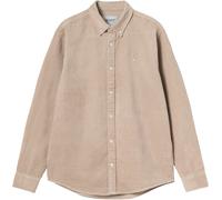 Carhartt WIP - Chemise en velours côtelé - L/S Madison Cord Shirt Wall / Wall per Uomo - Taglia M - Beige