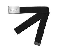 Carhartt Wip - Clip Belt Chrome - - Accessories - Uomo - Nero - ONE SIZE