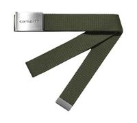 CARHARTT WIP Clip Belt Chrome - Ufficio Verde, Verde Parco, Taglia unica